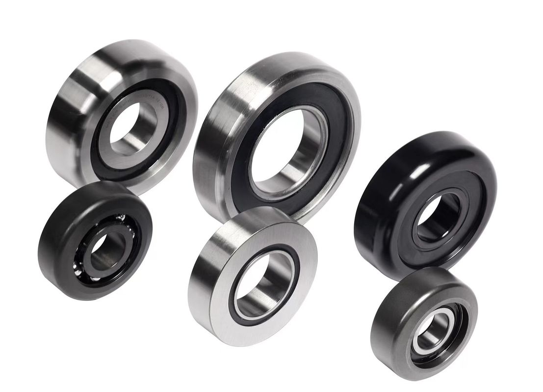 Rodamientos de carga radial de fila única Dirección del eje de la rueda automática Rodamiento para montacargas